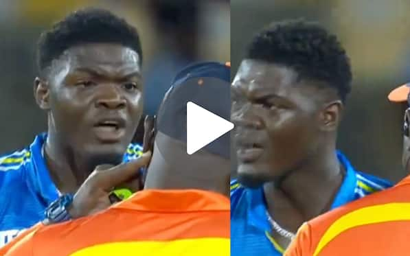 [Watch] Alzarri Joseph Engages In Heated Conversation With The Umpire In CPL 2024